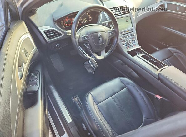 3LN6L5A91HR627079 2017 LINCOLN MKZ Silver Dashboard view