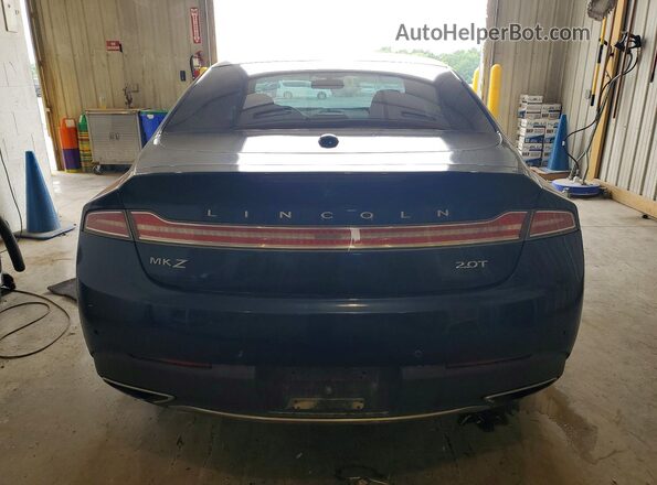 3LN6L5A96HR644640 2017 LINCOLN MKZ Blue Widok z tyłu