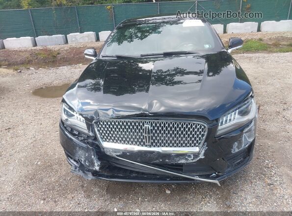 3LN6L5B93LR605477 2020 LINCOLN MKZ Black Instrument cluster view