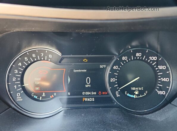 3LN6L5B95JR620530 2018 LINCOLN MKZ Black Vista del cuadro de instrumentos