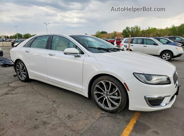 3LN6L5B97JR609920 2018 LINCOLN MKZ White Առջևի աջ