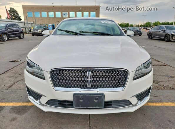 3LN6L5B97JR609920 2018 LINCOLN MKZ White Դիմացի տեսք