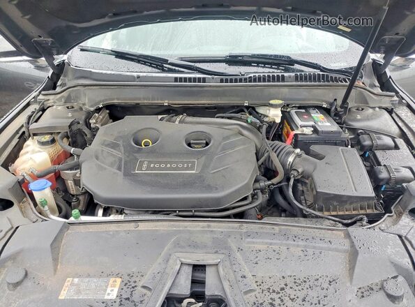 3LN6L5B9XHR628164 2017 LINCOLN MKZ Gray Vista interior trasera