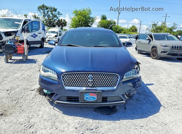 3LN6L5C93HR614573 2017 LINCOLN MKZ Blue Вид спереду