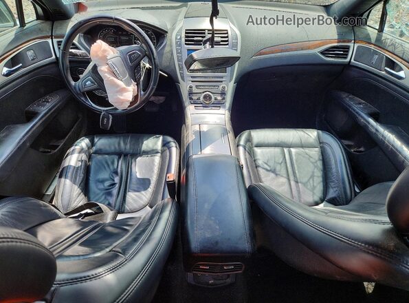 3LN6L5C93JR628169 2018 LINCOLN MKZ Beige Dashboard view