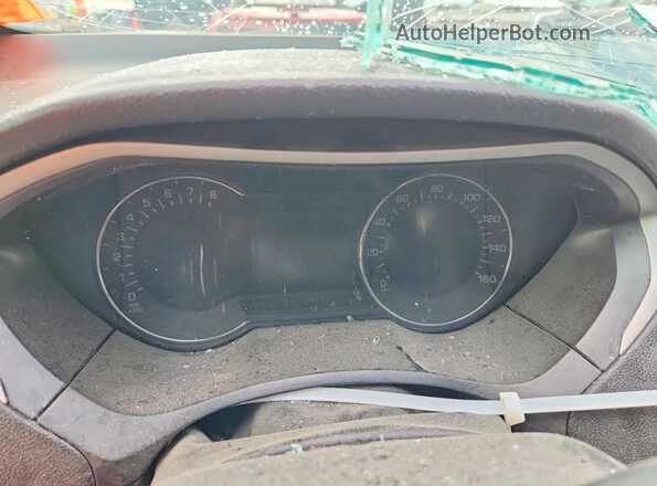3LN6L5C93JR628169 2018 LINCOLN MKZ Beige Instrument cluster view