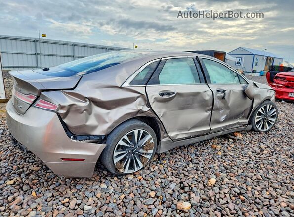 3LN6L5C93JR628169 2018 LINCOLN MKZ Beige Rear right