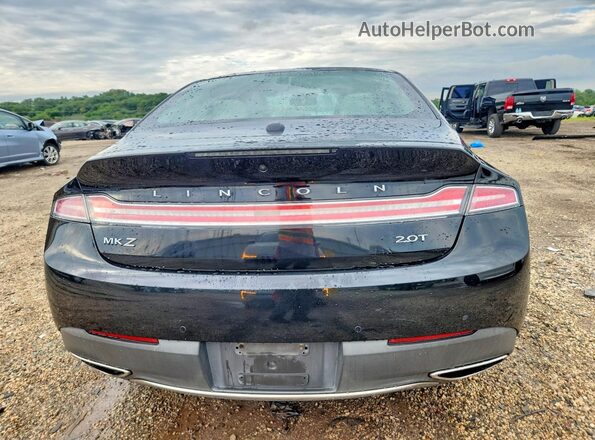 3LN6L5C96HR659426 2017 LINCOLN MKZ Black Հետևի տեսք
