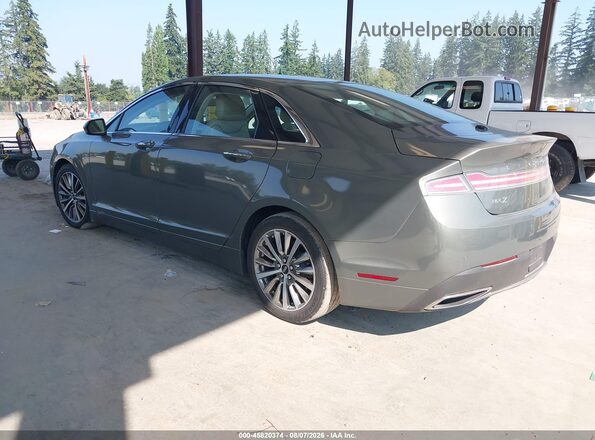 3LN6L5C99HR609975 2017 LINCOLN MKZ Gray Tył lewy