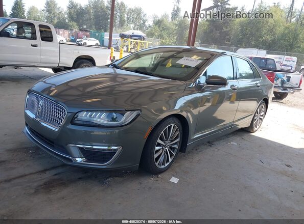 3LN6L5C99HR609975 2017 LINCOLN MKZ Gray Przód lewy