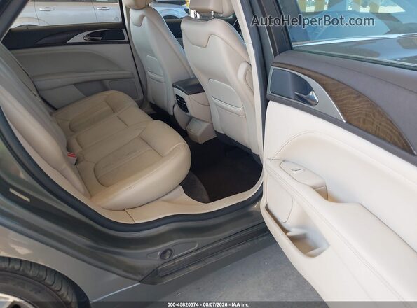 3LN6L5C99HR609975 2017 LINCOLN MKZ Gray Widok naklejki z numerem VIN