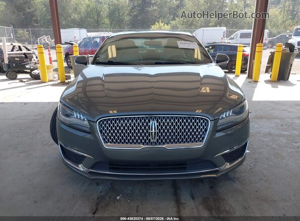 3LN6L5C99HR609975 2017 LINCOLN MKZ Gray Widok zestawu wskaźników