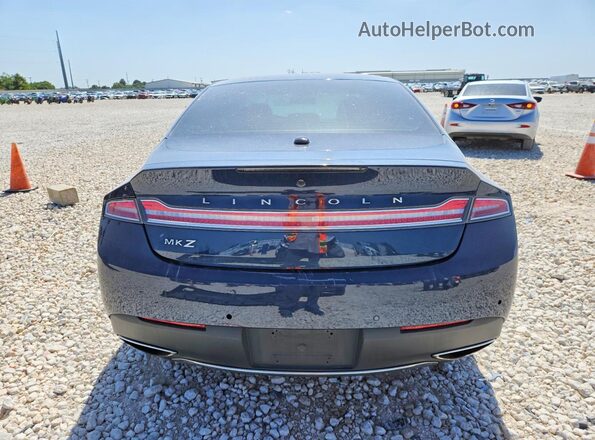 3LN6L5C99HR657363 2017 LINCOLN MKZ Blue Vista trasera