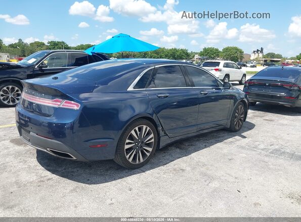 3LN6L5CC9HR627162 2017 LINCOLN MKZ Dark Blue Rear right