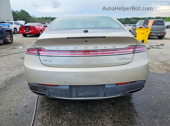 3LN6L5D91HR622296 2017 LINCOLN MKZ Gold Vista trasera