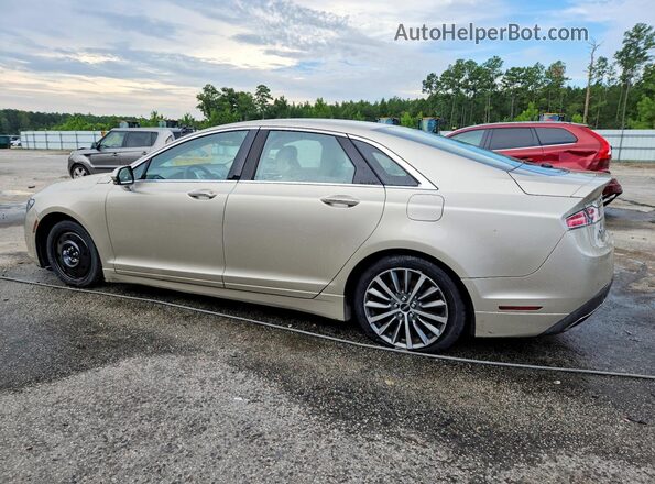 3LN6L5D91HR622296 2017 LINCOLN MKZ Gold Trasero izquierdo