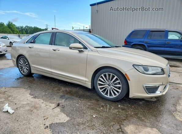 3LN6L5D91HR622296 2017 LINCOLN MKZ Gold Delantero derecho