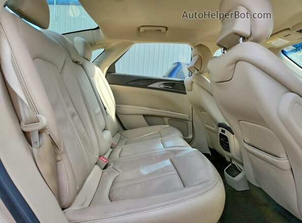 3LN6L5D91HR622296 2017 LINCOLN MKZ Gold Vista de los asientos traseros