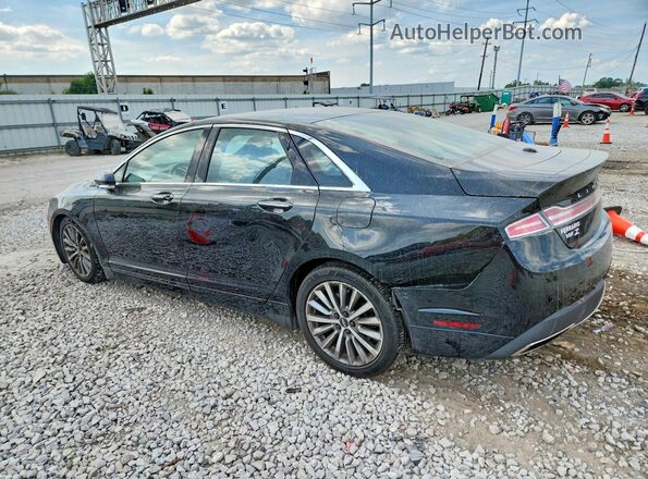 3LN6L5D95HR627033 2017 LINCOLN MKZ Black Հետևի ձախ