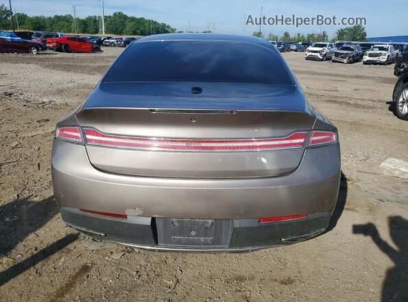 3LN6L5D97JR622616 2018 LINCOLN MKZ Gray Вид ззаду