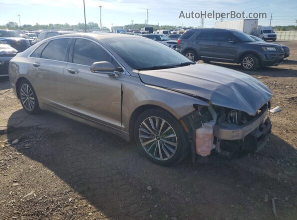 3LN6L5D97JR622616 2018 LINCOLN MKZ Gray Передня права чверть
