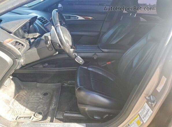 3LN6L5D97JR622616 2018 LINCOLN MKZ Gray Вид салону спереду