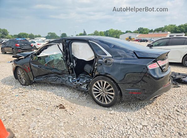 3LN6L5D99HR665381 2017 LINCOLN MKZ Black Tył lewy
