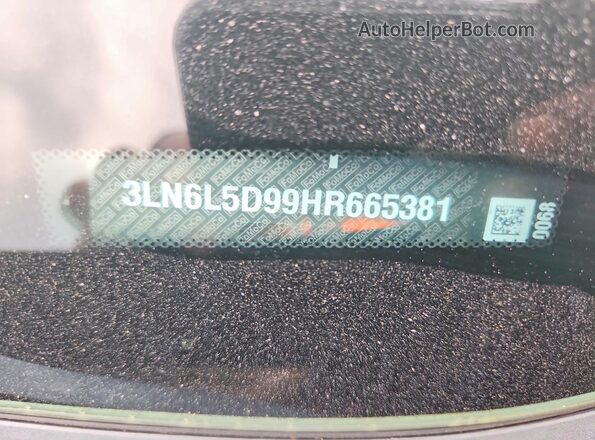 3LN6L5D99HR665381 2017 LINCOLN MKZ Black Widok komory silnika