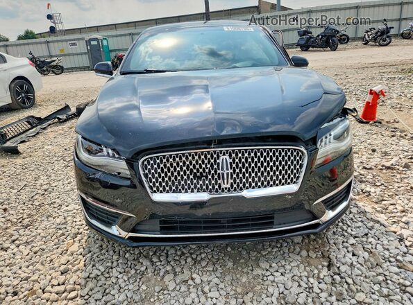 3LN6L5D99HR665381 2017 LINCOLN MKZ Black Widok z przodu