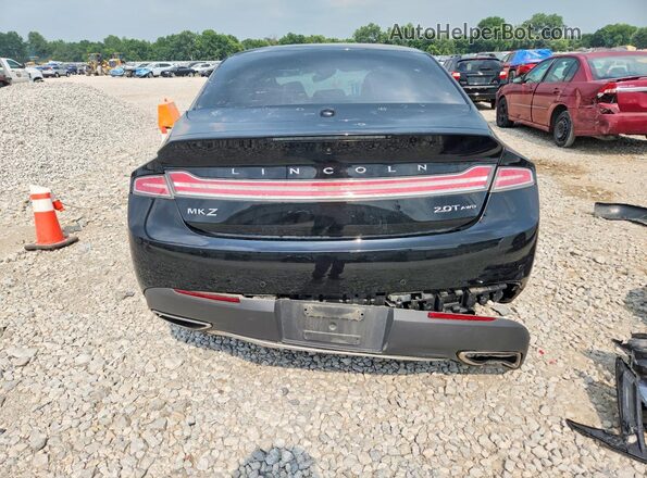 3LN6L5D99HR665381 2017 LINCOLN MKZ Black Widok z tyłu