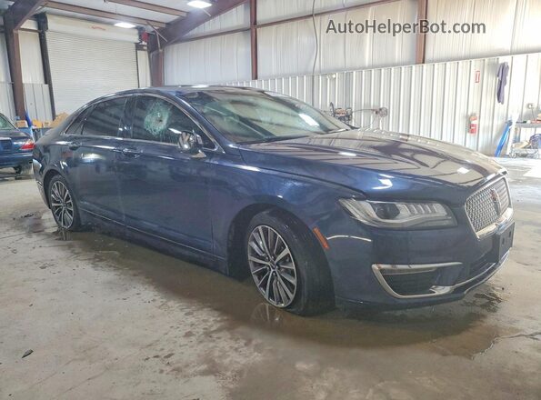 3LN6L5DCXHR643868 2017 LINCOLN MKZ Blue Przód prawy