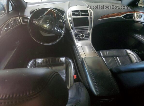 3LN6L5DCXHR643868 2017 LINCOLN MKZ Blue Widok deski rozdzielczej