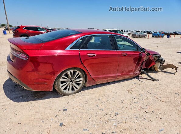 3LN6L5E92HR641387 2017 LINCOLN MKZ Burgundy Հետևի աջ