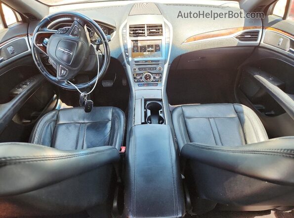 3LN6L5E92HR641387 2017 LINCOLN MKZ Burgundy Առջևի վահանակի տեսք