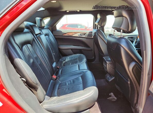 3LN6L5E92HR641387 2017 LINCOLN MKZ Burgundy Հետևի նստատեղերի տեսք