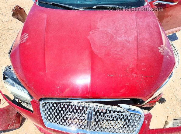 3LN6L5E92HR641387 2017 LINCOLN MKZ Burgundy Սալոնի հետևի տեսք