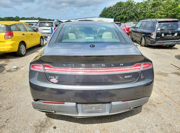 3LN6L5E92HR648713 2017 LINCOLN MKZ Gray უკანა ხედი