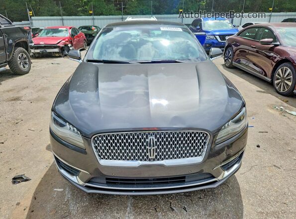 3LN6L5E92HR648713 2017 LINCOLN MKZ Gray წინა ხედი