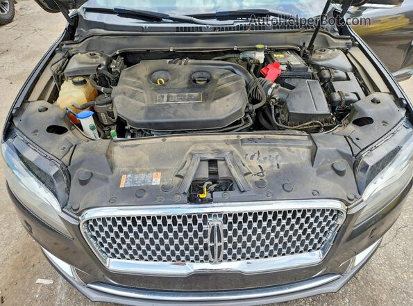 3LN6L5E92HR648713 2017 LINCOLN MKZ Gray უკანა სალონის ხედი
