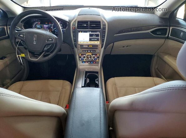 3LN6L5E92HR653183 2017 LINCOLN MKZ White Вид панелі приладів