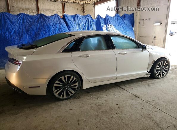 3LN6L5E92HR653183 2017 LINCOLN MKZ White Задня права чверть