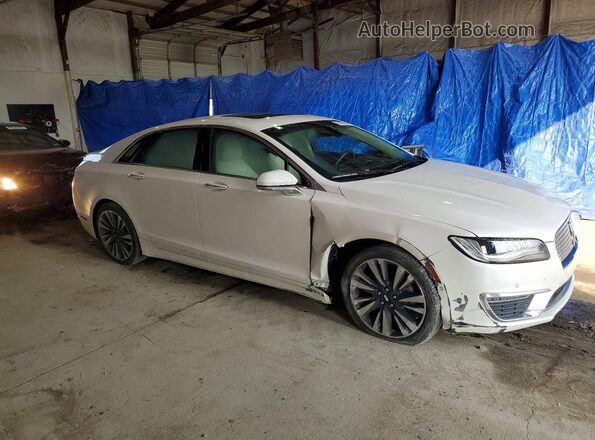 3LN6L5E92HR653183 2017 LINCOLN MKZ White Передня права чверть