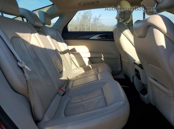 3LN6L5E93HR606342 2017 LINCOLN MKZ Красный Вид задних сидений