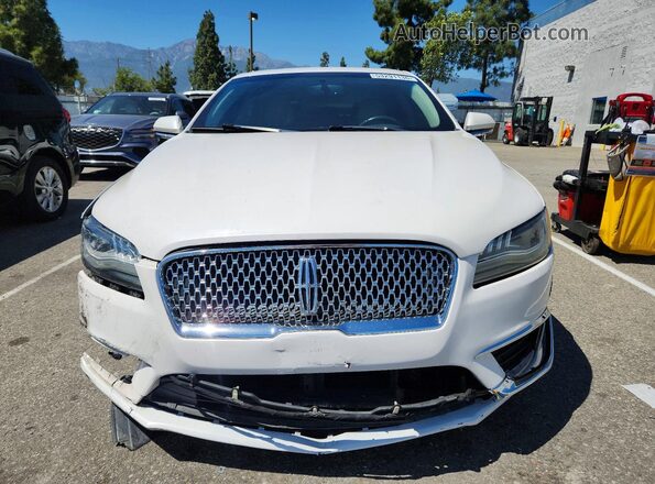3LN6L5E95HR601627 2017 LINCOLN MKZ White Դիմացի տեսք