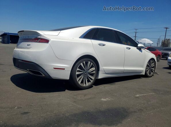 3LN6L5E95HR665604 2017 LINCOLN MKZ White Задня права чверть