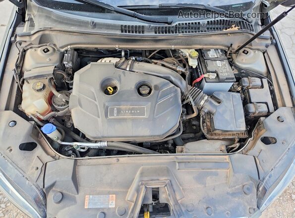 3LN6L5E96HR643613 2017 LINCOLN MKZ Gray უკანა სალონის ხედი