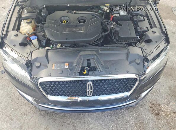 3LN6L5E96JR600136 2018 LINCOLN MKZ Black უკანა სალონის ხედი