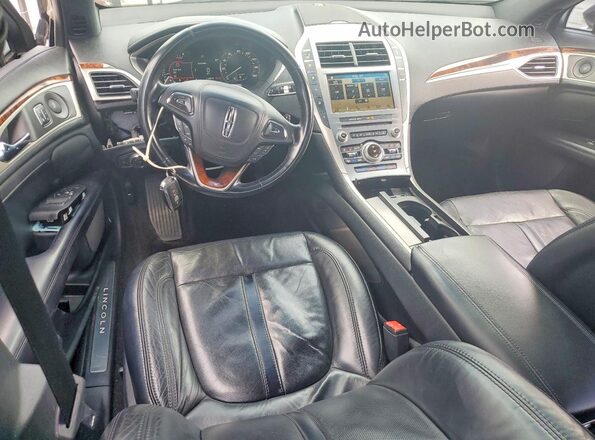3LN6L5E96JR600136 2018 LINCOLN MKZ Black წინა პანელის ხედი
