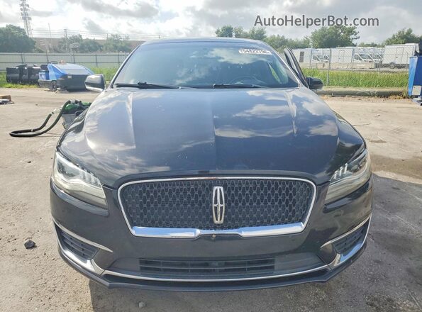 3LN6L5E96JR600136 2018 LINCOLN MKZ Black წინა ხედი