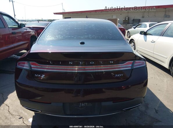 3LN6L5E9XHR653769 2017 LINCOLN MKZ Burgundy 